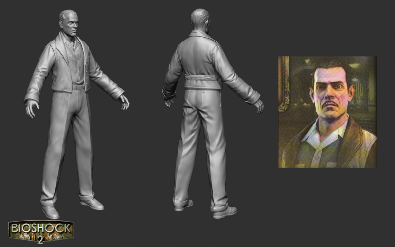 Illustration for article titled Building BioShock, StarCraft & God of War Characters